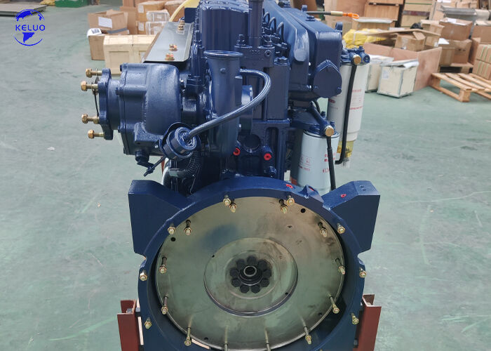 ماشین آلات ساختمانی 6 سیلندر کامل موتور دیزل Assy WP10 برای مجموعه ژنراتور کامیون دریایی